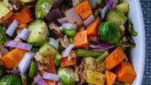 Roasted Vegetable Salad with Apple Vinaigrette Roasted Vegetable Salad with Apple Vinaigrette
