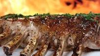 Costillas de cerdo al horno con salsa barbacoa Costillas de cerdo al horno con salsa barbacoa