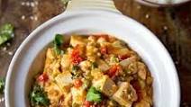 Mabodon - Tofu and Ground Pork in Spicy Sauce Mabodon - Tofu and Ground Pork in Spicy Sauce