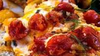 Blistered Cherry Tomatoes and Egg Bruschetta Blistered Cherry Tomatoes and Egg Bruschetta