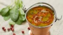 Spinach Lentil Stew with Groundnuts: Palak wali Dal Spinach Lentil Stew with Groundnuts: Palak wali Dal
