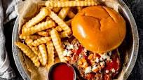 Spicy Buffalo Bison Burgers Spicy Buffalo Bison Burgers
