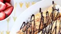 Keto Cannoli Stuffed Crepes - Low Carb Keto Cannoli Stuffed Crepes - Low Carb