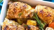 Low FODMAP Maple Mustard Chicken with Rosemary Low FODMAP Maple Mustard Chicken with Rosemary