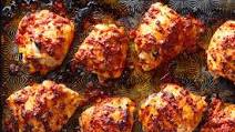 Spicy Roasted Chicken Thighs Spicy Roasted Chicken Thighs