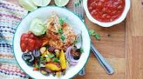 Allergy-friendly 30 Minute Salsa Chicken Sheet Pan Dinner (Gluten, dairy, egg, soy, peanut & tree nut free; top-8-free; vegan) Allergy-friendly 30 Minute Salsa Chicken Sheet Pan Dinner (Gluten, dairy, egg, soy, peanut & tree nut free; top-8-free; vegan)