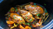 Slow Cooker Honey Garlic Chicken & Veggies Slow Cooker Honey Garlic Chicken & Veggies