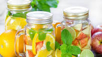 Resep Infused Water Lemon, Apel, Jeruk Nipis dan Mint Resep Infused Water Lemon, Apel, Jeruk Nipis dan Mint