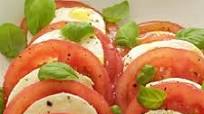 Tomato, Mozzarella and Basil Salad Tomato, Mozzarella and Basil Salad