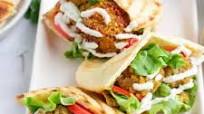 Falafel Wraps with Tzatziki Sauce Falafel Wraps with Tzatziki Sauce