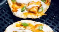 Air Fryer Buffalo Chicken Tostadas Air Fryer Buffalo Chicken Tostadas