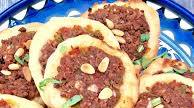 Sfeeha (open-faced meat pie) صفيحة Sfeeha (open-faced meat pie) صفيحة