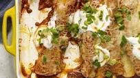 Quick and Healthy Chicken Enchilada Recipe | MyFitnessPal Quick and Healthy Chicken Enchilada Recipe | MyFitnessPal