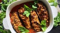 Healthier Italian Stuffed Eggplants Healthier Italian Stuffed Eggplants