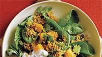 Curried Quinoa Salad with Cucumber-Mint Raita Curried Quinoa Salad with Cucumber-Mint Raita