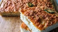 Cheddar Jalapeno Focaccia Bread Cheddar Jalapeno Focaccia Bread