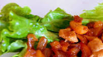 Cashew Chicken Lettuce Wraps (Like PF Chang's) Cashew Chicken Lettuce Wraps (Like PF Chang's)