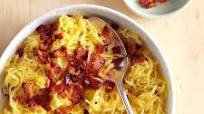 Cheesy Bacon Spaghetti Squash Cheesy Bacon Spaghetti Squash