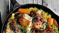 Spanish Chicken over Saffron Rice Spanish Chicken over Saffron Rice