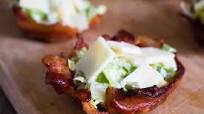 Caesar Salad Bacon Baskets Caesar Salad Bacon Baskets