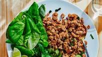 Turkey Larb with Bowery Baby Butter Turkey Larb with Bowery Baby Butter