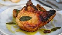Smoked Pork Chops with Sage Butter Smoked Pork Chops with Sage Butter
