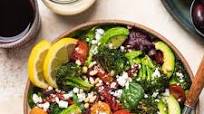 Roasted Brocoli Mediterranean Salad Roasted Brocoli Mediterranean Salad