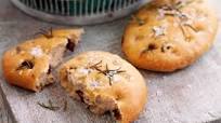 Mini rosemary and sundried tomato focaccia Mini rosemary and sundried tomato focaccia