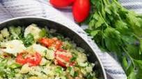 Greek-style cauliflower rice salad Greek-style cauliflower rice salad