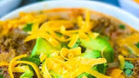 Easy Low-Carb Keto Taco Soup Easy Low-Carb Keto Taco Soup