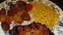 Molasses Grilled Chops With Horseradish Sauce Molasses Grilled Chops With Horseradish Sauce
