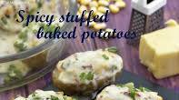 Spicy Stuffed Baked Potatoes Spicy Stuffed Baked Potatoes