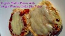 English Muffin Pizzas Great for Kids and Weight Watcher Points Plus English Muffin Pizzas Great for Kids and Weight Watcher Points Plus