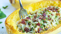 Spaghetti Squash Carbonara Spaghetti Squash Carbonara