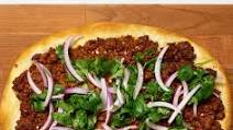 Spiced Lamb Pizza Spiced Lamb Pizza
