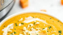 Instant Pot Sweet Potato Soup Instant Pot Sweet Potato Soup