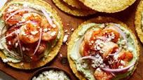 Chili-Lime Shrimp Tostadas with Avocado Chili-Lime Shrimp Tostadas with Avocado