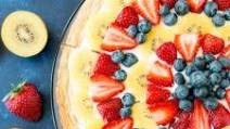 Easy Sugar Cookie Fruit Pizza Easy Sugar Cookie Fruit Pizza