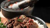 thai basil beef - pad gra prow thai basil beef - pad gra prow