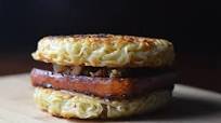Spam Ramen Burger Spam Ramen Burger