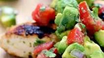 Cilantro Lime Chicken with Avocado Salsa Cilantro Lime Chicken with Avocado Salsa