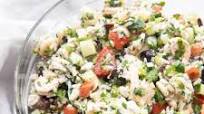 Greek Shrimp Salad with Feta and Rice Greek Shrimp Salad with Feta and Rice