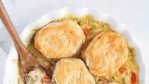 Chicken Pot Pie with Biscuits Chicken Pot Pie with Biscuits