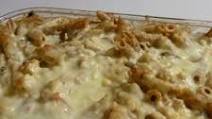 Bacon Alfredo Chicken Pasta Bake Bacon Alfredo Chicken Pasta Bake
