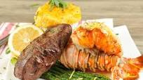 Summer Celebration Special: Surf and Turf With Steak, Lobster Tail, Twice-Baked Potatoes, and Asparagus Summer Celebration Special: Surf and Turf With Steak, Lobster Tail, Twice-Baked Potatoes, and Asparagus