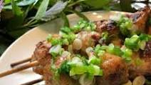 Vietnamese Grilled BBQ Pork Skewers | Nem Nướng Recipe Vietnamese Grilled BBQ Pork Skewers | Nem Nướng Recipe