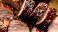 Balsamic Glazed Pork Loin Balsamic Glazed Pork Loin