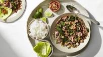 Spicy Larb with Cabbage Cups Recipe Spicy Larb with Cabbage Cups Recipe