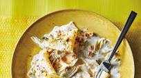 Pasta with Baby Artichokes, Mascarpone, and Hazelnuts from Bon Appétit Pasta with Baby Artichokes, Mascarpone, and Hazelnuts from Bon Appétit