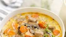 Pressure Cooker Creamy Mushroom Beef Soup Pressure Cooker Creamy Mushroom Beef Soup